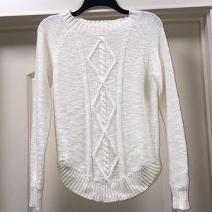 Super Cute White Sweater!